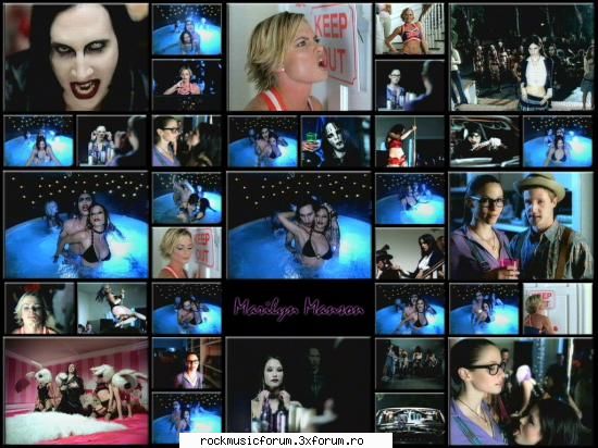Marilyn Manson... - pai may tainted love dc stiai e facut pt filmu - Poze